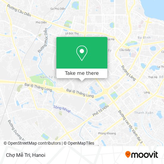 Chợ Mễ Trì map