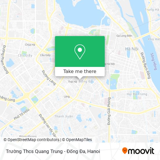 Trường Thcs Quang Trung - Đống Đa map