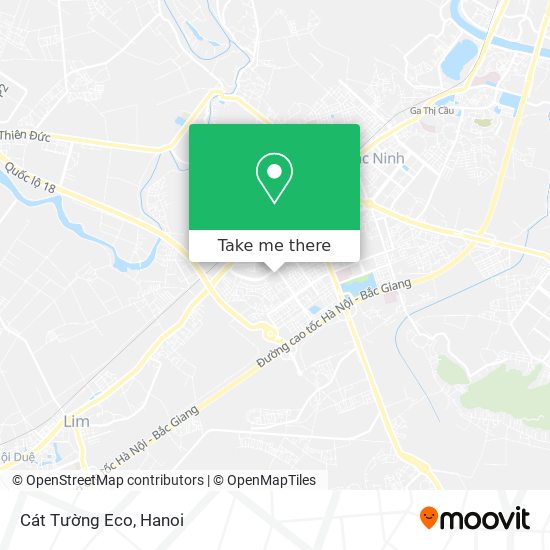 Cát Tường Eco map
