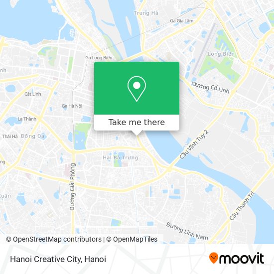 Hanoi Creative City map