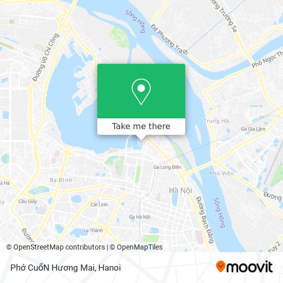 Phở CuốN Hương Mai map