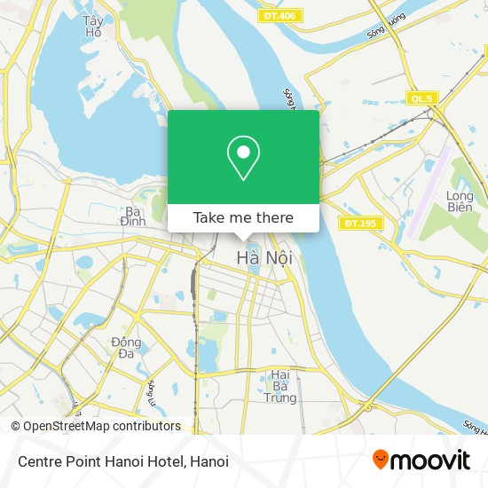 Centre Point Hanoi Hotel map