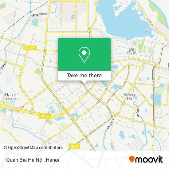 Quán Bia Hà Nội map