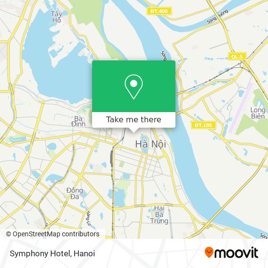 Symphony Hotel map