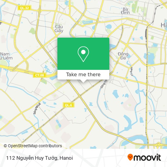 112 Nguyễn Huy Tưởg map