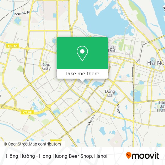 Hồng Hường - Hong Huong Beer Shop map