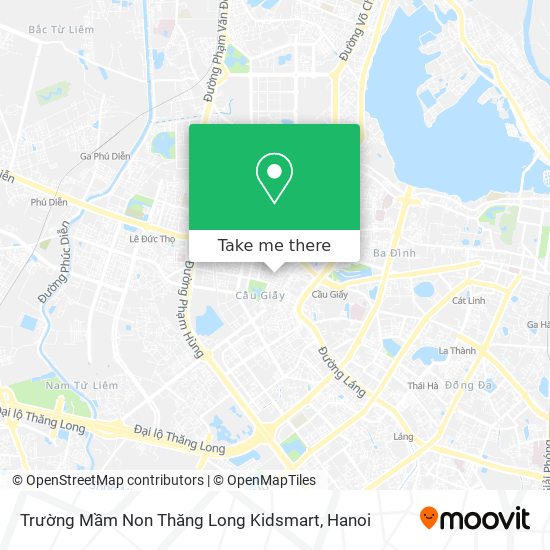 Trường Mầm Non Thăng Long Kidsmart map