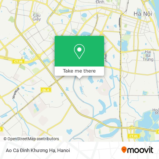 Ao Cá Đình Khương Hạ map