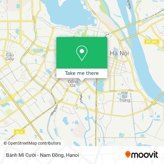 Bánh Mì Cười - Nam Đồng map