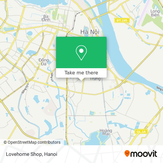 Lovehome Shop map