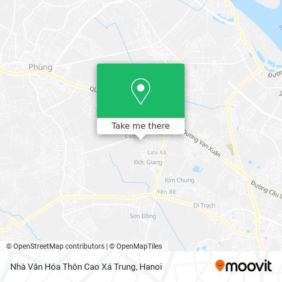 Nhà Văn Hóa Thôn Cao Xá Trung map