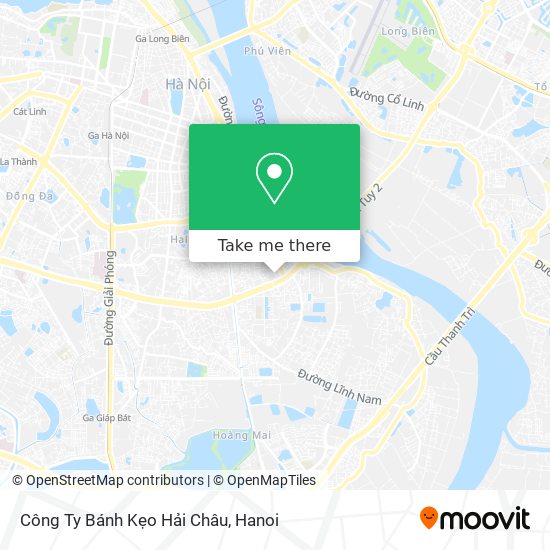 Công Ty Bánh Kẹo Hải Châu map