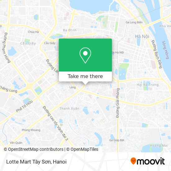 Lotte Mart Tây Sơn map