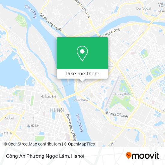 Công An Phường Ngọc Lâm map