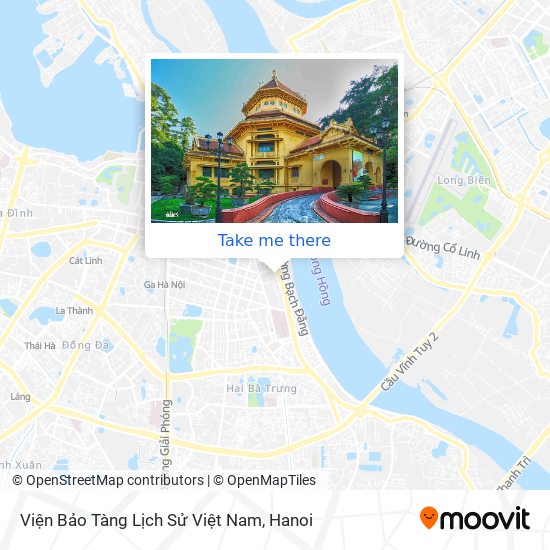 Viện Bảo Tàng Lịch Sử Việt Nam map