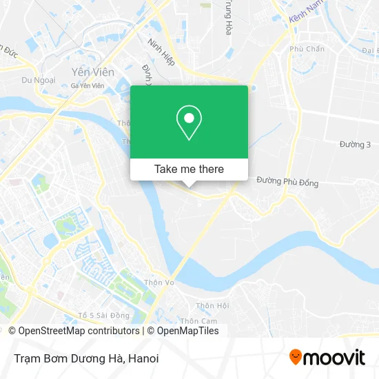 Trạm Bơm Dương Hà map