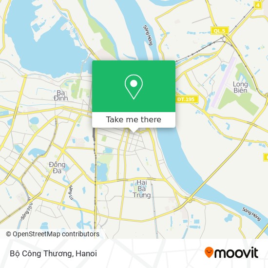 Bộ Công Thương map