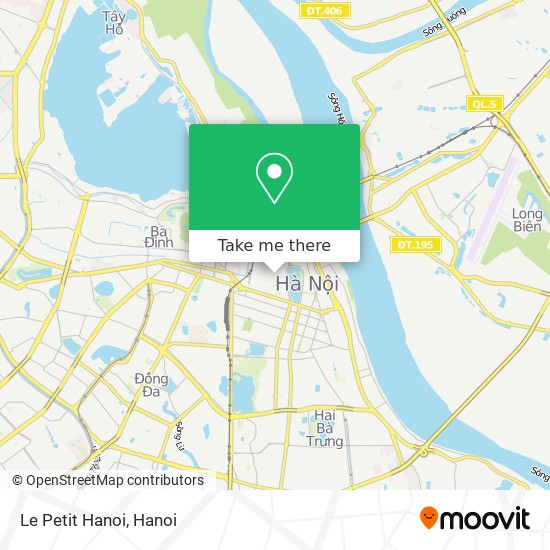 Le Petit Hanoi map