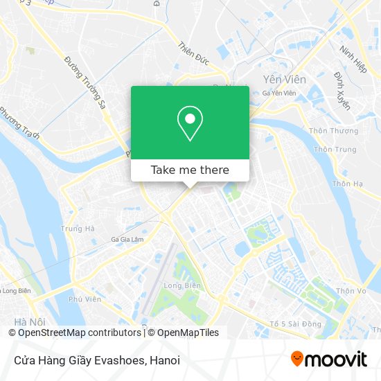 Cửa Hàng Giầy Evashoes map