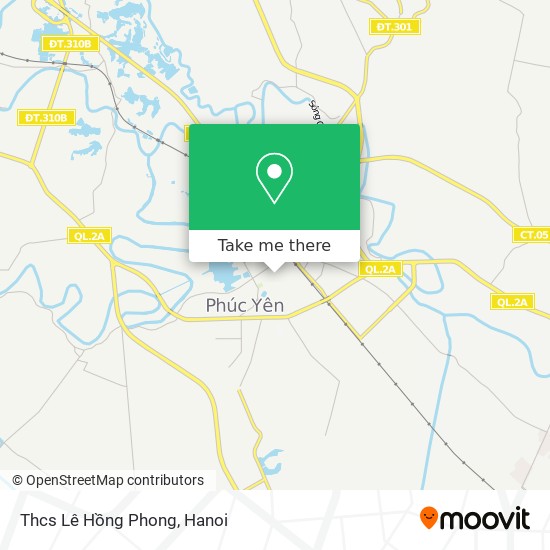 Thcs Lê Hồng Phong map