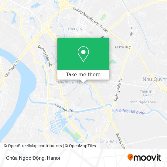 Chùa Ngọc Động map
