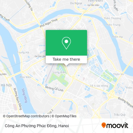 Công An Phường Phúc Đồng map