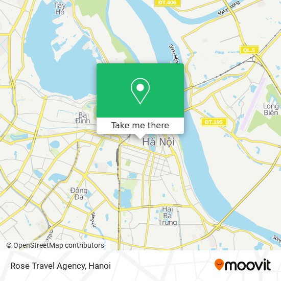 Rose Travel Agency map