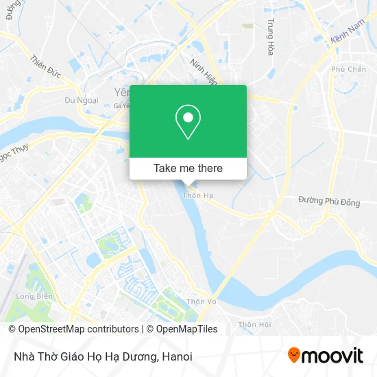 Nhà Thờ Giáo Họ Hạ Dương map