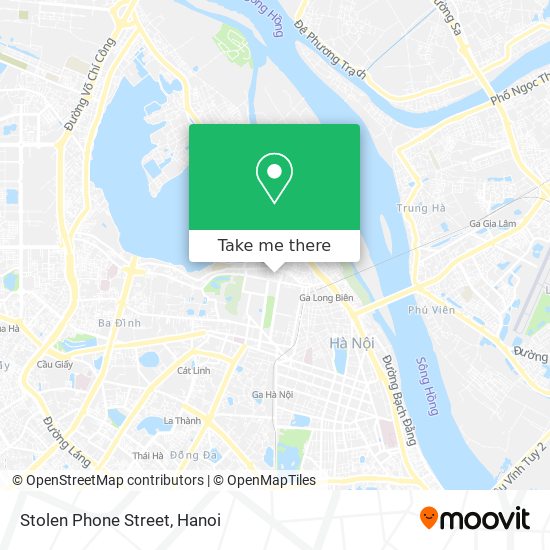Stolen Phone Street map