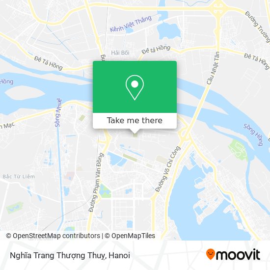 Nghĩa Trang Thượng Thuỵ map