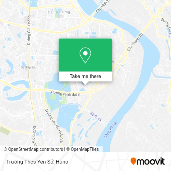 Trường Thcs Yên Sở map