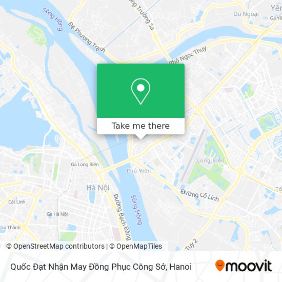 Quốc Đạt Nhận May Đồng Phục Công Sở map