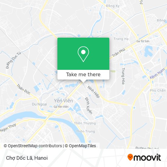 Chợ Dốc Lã map