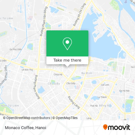 Monaco Coffee map