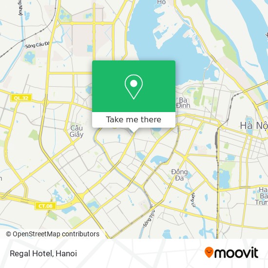 Regal Hotel map