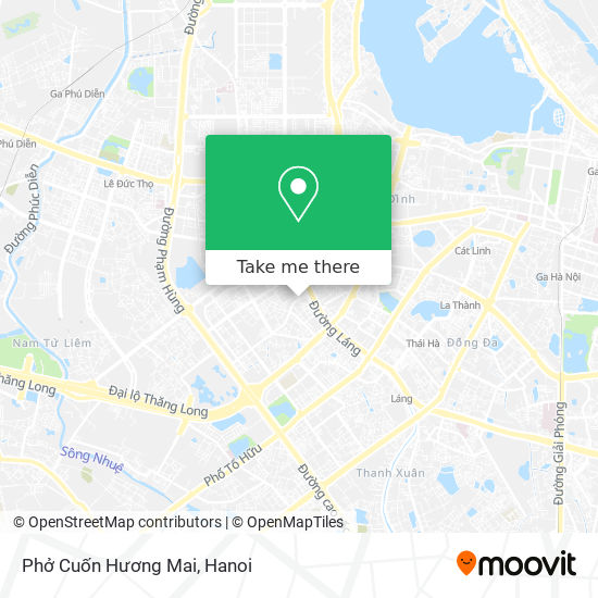 Phở Cuốn Hương Mai map