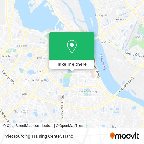 Vietsourcing Training Center map