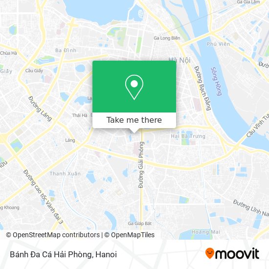 Bánh Đa Cá Hải Phòng map