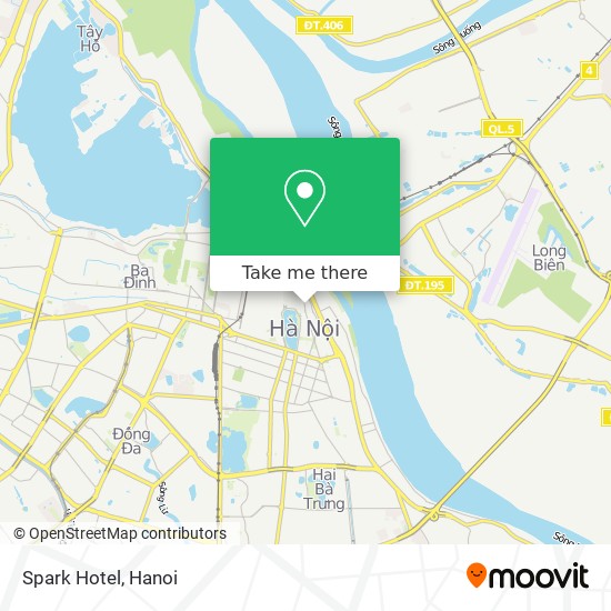 Spark Hotel map