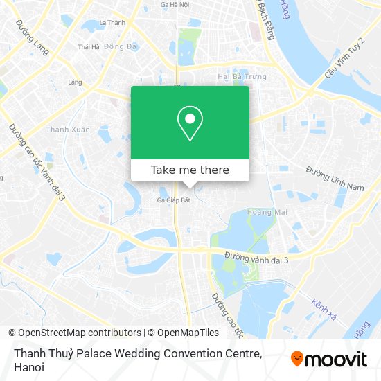 Thanh Thuỷ Palace Wedding Convention Centre map