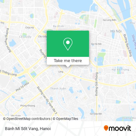 Bánh Mì Sốt Vang map