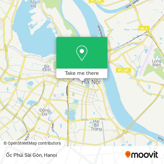 Ốc Phủi Sài Gòn map