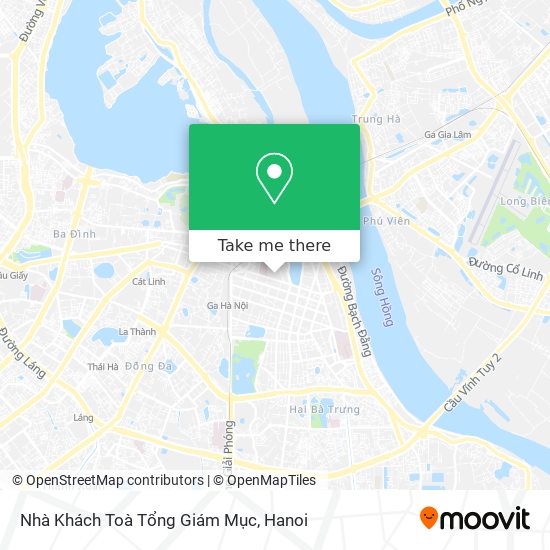 Nhà Khách Toà Tổng Giám Mục map