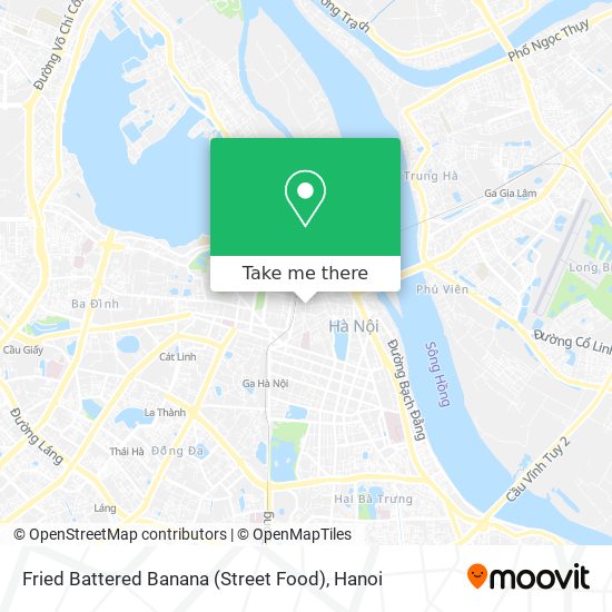 Fried Battered Banana (Street Food) map