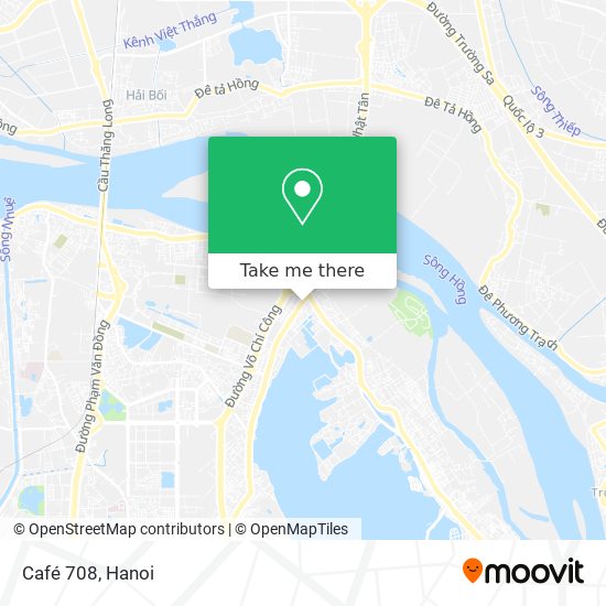 Café 708 map