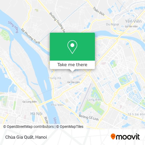 Chùa Gia Quất map