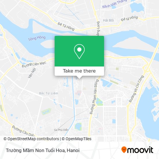 Trường Mầm Non Tuổi Hoa map