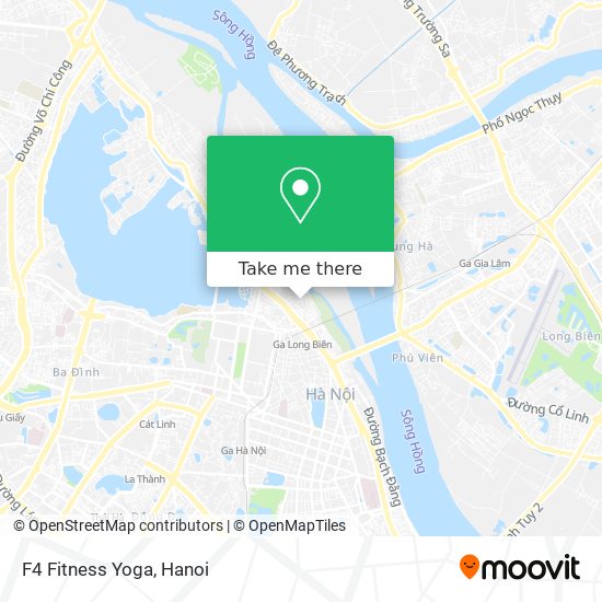 F4 Fitness Yoga map