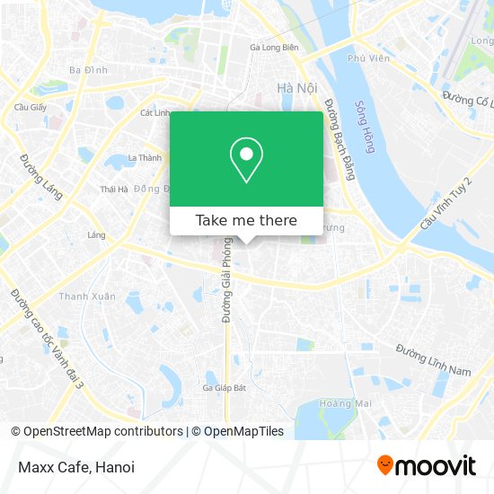 Maxx Cafe map