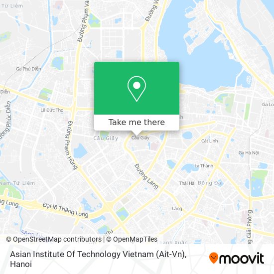Asian Institute Of Technology Vietnam (Ait-Vn) map